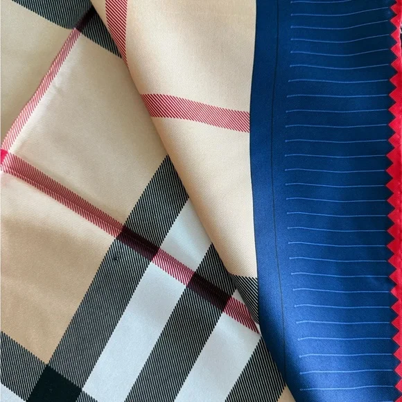 Display #4 Burberry Silk Scarf